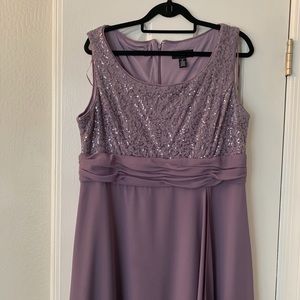 Lilac Long Formal Dress
